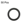 thumbnail image 2 of Uxcell Fluorine Rubber O Rings 7mm OD, 5mm Inner Diameter, 1mm Width, Seal Gasket Black 50Pcs, 2 of 3