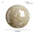 thumbnail image 5 of Whole Housewares Glass Mosaic Sphere Decorative Balls (3 Count), 5 of 9