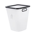 thumbnail image 4 of GETAJGHSD Household White Garbage Can Plastic Waste Container for Home Study Kitchen Use, 4 of 8