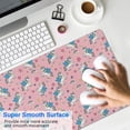 thumbnail image 4 of Long Mouse Pads for Desk,Pink Cartoon Unicorn Star Pattern Desk Mats on Top Of Desks, Desk Mouse Pad Extra Large with 3mm Non-Slip Base and Stitched Edge for Gaming,Office,Work,Home 35.4"x15.7", 4 of 6