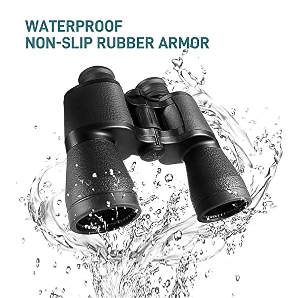 Kepooman 20 x 50 Waterproof Fogproof Military Marine Binoculars with Clear and Durable BAK-4 Prism FMC Lens for Navigation, Boating, Fishing, Water Sports, Hunting, Black Kepooman 20 x 50 Waterproof Fogproof Military Marine Binoculars with Clear and Durable BAK-4 Prism FMC Lens for Navigation, Boating, Fishing, Water Sports, Hunting, Black