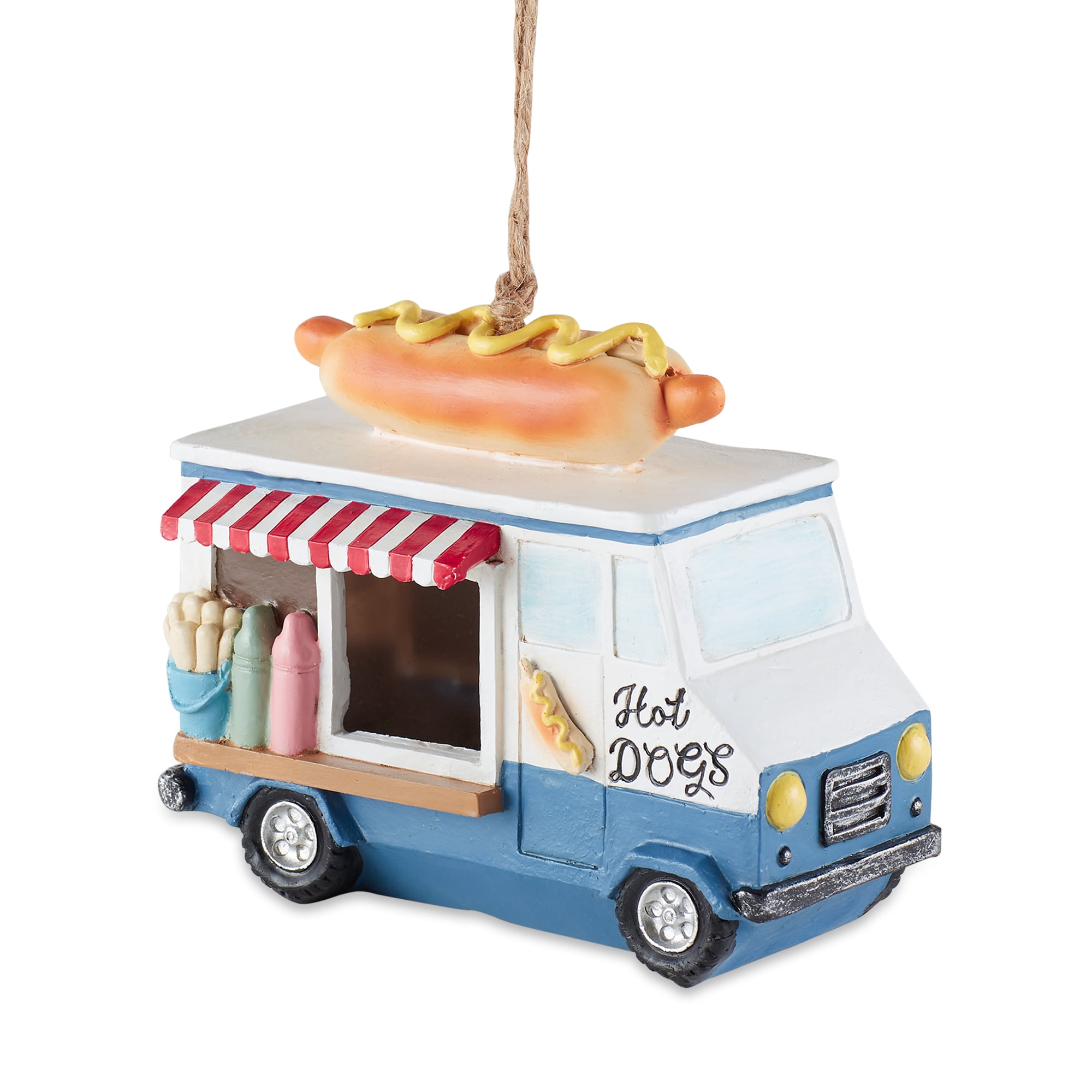 Zingz & Thingz Hot Dog Food Truck Birdhouse