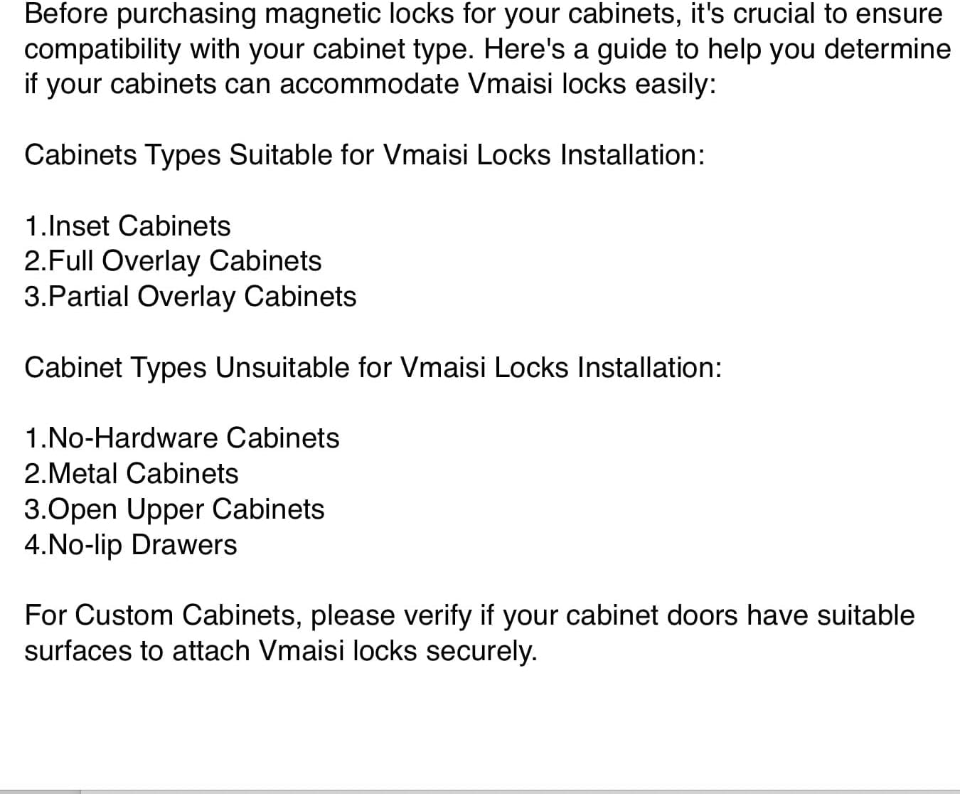 Adhesive Magnetic Locks for Cabinets & Drawers (10 Locks and 2 Keys)