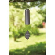 Manual Woodworkers & Weavers  24 in. Cylinder-Let Heaven & Nature Sing Wind Chime, Grey