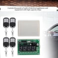 thumbnail image 4 of Relay Receiver Switch Transmitter With Receiver, Remote Control Relay, Multi-function For Motor For Light Wireless Door Alarm Wireless Security Alarm, 4 of 8