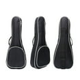 thumbnail image 4 of Lefu 21/23/26in Waterproof Ukulele Bag Soft Case Bag Shoulder Backpack Padded, 4 of 6