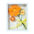 thumbnail image 2 of Handmade Knitted Flower Photo Frame Wooden Desktop Ornament Decorative for Home, 2 of 2