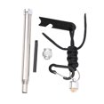 thumbnail image 2 of Portable Stainless Steel Fire Starter Kit Multifunction Flintstone Blowpipe, 2 of 17