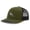 Loden Black, variant on Richardson Trucker Hat Canadian Goose Embroidery Design Polyester Mesh Baseball Cap Snaps Loden/Black Design Only