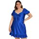 thumbnail image 1 of Vestido campesino Roman Fashion / Tallas extras, 4270 (Azul Rey) azul 38 Roman Fashion V-GR-4270-REY, 1 of 6