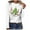 White, variant on Long Sleeve Shirt for Women Fashion 2025 Christmas Round Neck Gnomes Santa Graphic Vacation Casual Xmas Tees Tops