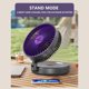 thumbnail image 5 of Ventilador pequeño plegable USB para pared, para dormitorio, escritorio, hogar, portátil, luz nocturna, plegable, gran circulación de viento., 5 of 7