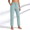 thumbnail image 5 of Lightweight Stretch Jogger Pants for Women 2026 Summer Elastic Waist Quick Dry Breathable Outdoor Athletic Casual Trousers Mint Green XXL, 5 of 7