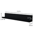thumbnail image 4 of Command Picture Ledge, Slate, Damage Free Decorating, 1 Ledge and 10 Command Strips, 4 of 10