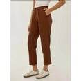 thumbnail image 3 of High Waist Pleated Pipe Leg Pants, 3 of 5