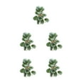 thumbnail image 2 of Cateissary Hermosas plantas de terrario - Naturaleza en interiores Sin necesidad de riego Plantas Decoraciones artificiales Hoja de pavo real Type2 NO2, 2 of 6