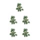 thumbnail image 2 of Naiovety Hojas artificiales de plástico ABS, amigables con la piel y seguras para reptiles Plantas degradables Hoja de pavo real artificial Type2 NO2, 2 of 6