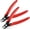 Red Wire Cutter-2pcs, variant on 2PCS Spring-loaded Side Cutters Flush Cutters, Diagonal Cutters Precision Side Cutters, Diagonal Cutting Pliers in CRV Steel, Heavy Duty Cutting Pliers for Electrical, Homes