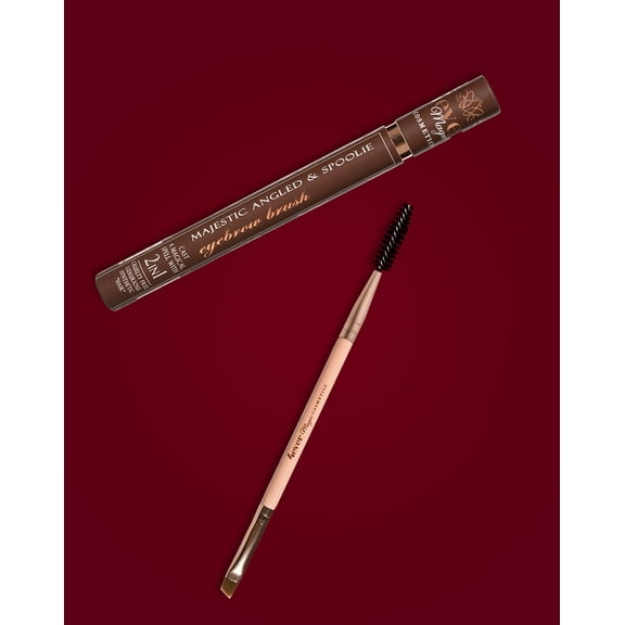 Majestic Angled and Spoolie Eyebrow Brush