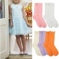 thumbnail image 4 of HAMPPLIES 5Pares Calcetines Para Toddlers De En Colores Surtidos Para Uso Diario, 4 of 6