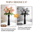 thumbnail image 3 of Tall Floor Vase Flower Holder Modern Decorative Plastic Design for Wedding Bedroom Housewarming Spaces, 3 of 10