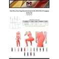 thumbnail image 2 of MixMatchy Women's Two Piece Gym Yoga Racerback Sports Bra With Slim Fit Legging Active Set, 2 of 4