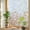 White Mocha Brown, variant on Black White Snowflake Christmas Privacy Window Film, Decorative Stained Glass Window Film, Winter Xmas Snowflakes Resuable Rainbow Static Cling for Home Bathroom Living Room Glass Door 19.6"x39.3"