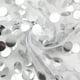 BalsaCircle 13"x108" Payette XL Sequin Table Runner Silver - Walmart.com
