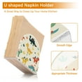 thumbnail image 4 of Dinosaur Animal Cartoon Napkin Holder for Table Clear Napkin Stand Paper Holder Acrylic Organizer Dispenser Napkins for Dinner Kitchen Restaurant Room, 4 of 8