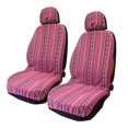 thumbnail image 1 of facefd 4 Pieces/Set Adjustable Sponge Seat Cover Ethnic Style Breathable Headrest Protector Automotive Automobile Upgrade, 1 of 6