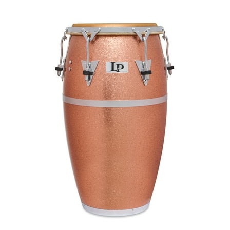 LP LP252-1MC 12.5 in. Martin Cohen Traditional Fiberglass Champagne Sparkle Chrome Limited Edition Drum - Tumba