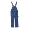 thumbnail image 4 of Yammkia Jeans Jumpsuit for Kids Little Big Girls Denim Overalls Washed for Soft Stretch Jeans Workwear 5-16 Years,5-6 Years, 4 of 9