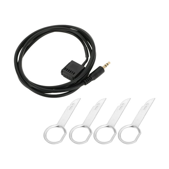 Unique Bargains Audio Aux Adapter Cable Wire for Ford Focus Convenient Stereo Radio Harness
