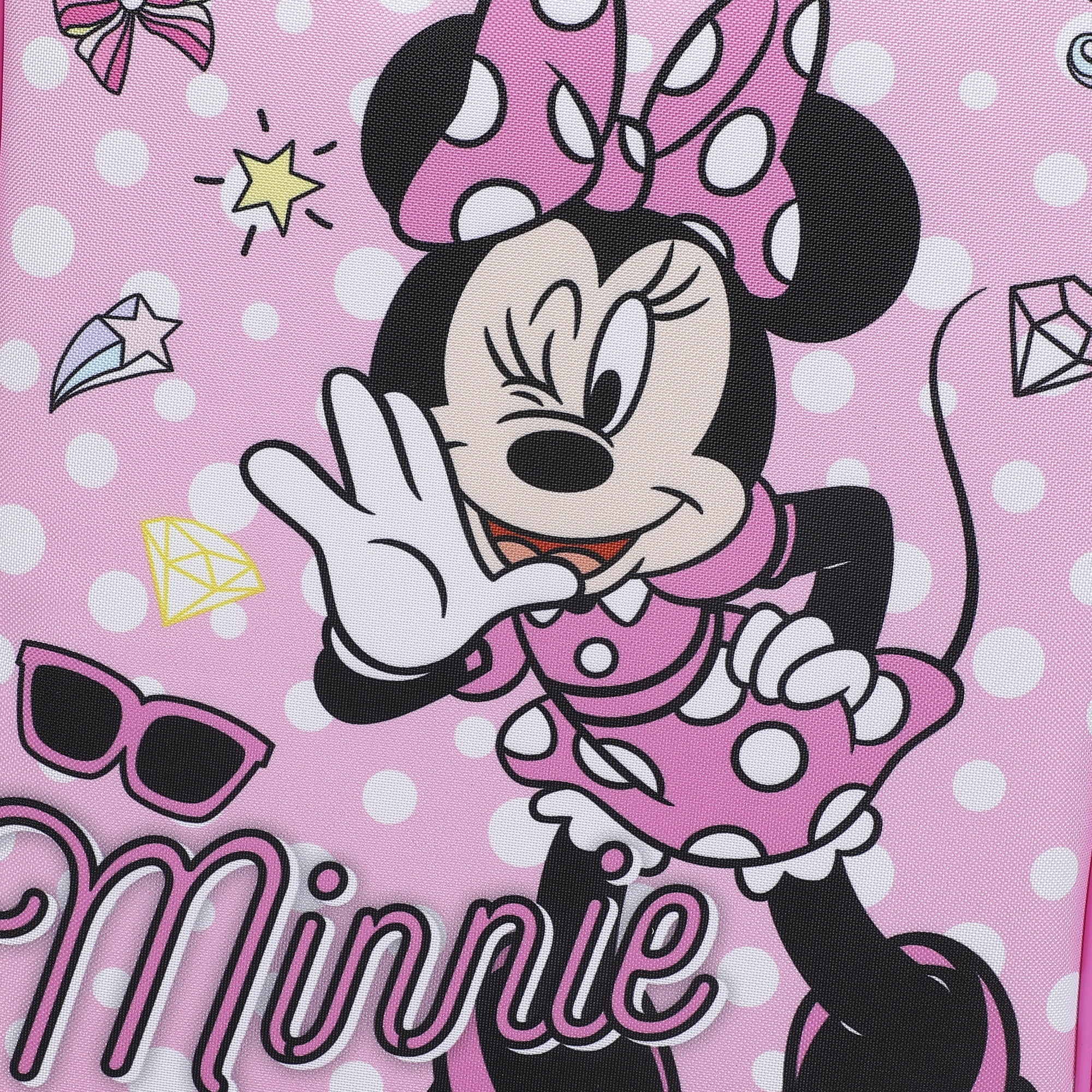 Disney Minnie Mouse Sunglasses & Bows 14" Youth Pink Pilot Case