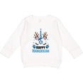 thumbnail image 2 of Inktastic Happy Hanukkah Unicorn Toddler Sweatshirt, 2 of 4