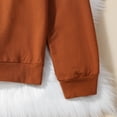 thumbnail image 6 of Okbabeha Mommy and Me Matching Outfits Family Halloween Costume Pumpkin Sweatshirt Shirt Long Sleeve Pullover Sweater Tops, 6 of 7
