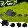 thumbnail image 4 of Signe Décoratif de Pelouse Familiale en Forme de Grume de Jardin en Forme de Hérisson, 4 of 6