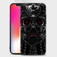 thumbnail image 1 of Funda de teléfono con máscara Samurai Oni para Apple iPhone 14 14 13 12 11 Pro Max Mini XS Max XR X 7 8 Plus 6 6S, carcasa de silicona suave Fivean unisex, 1 of 2
