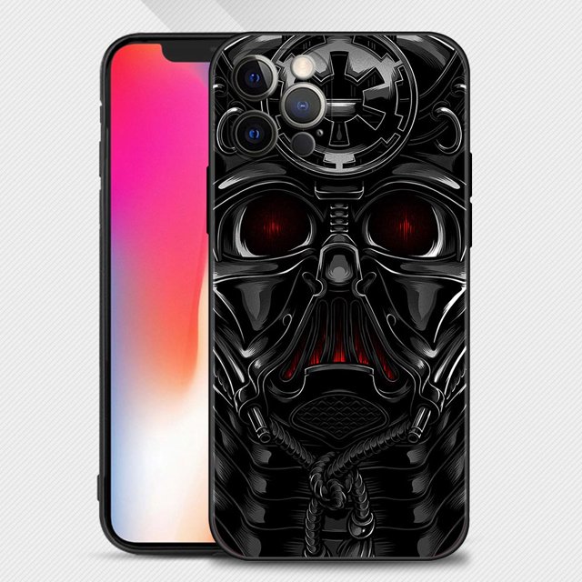 Funda de teléfono con máscara Samurai Oni para Apple iPhone 14 14 13 12 11 Pro Max Mini XS Max XR X 7 8 Plus 6 6S, carcasa de silicona suave Fivean unisex