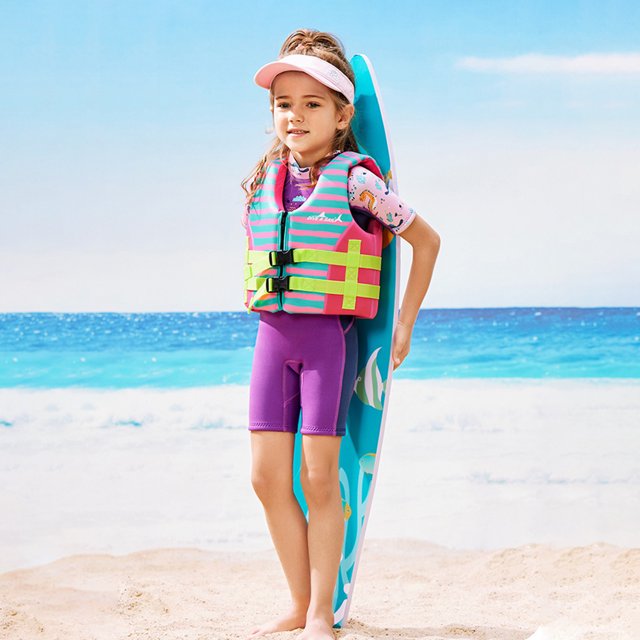 Chaleco de seguridad a la deriva de neopreno ajustable Chaleco de flotabilidad para niños Accesorios para exteriores JShteea El nuevo