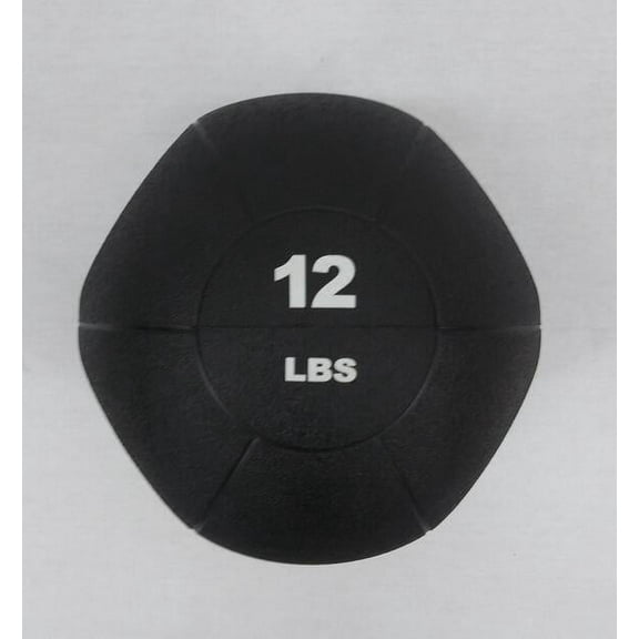 PowerFit Dual Grip Rubber Medicine Balls 12lb