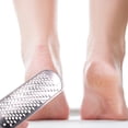 thumbnail image 6 of Double-Sided Stainless Steel Foot File for Dead Skin, 2 Pack Callus Remover and Scrubber, 6 of 9