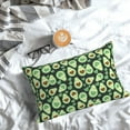 thumbnail image 3 of Cauagu Avocado Heart Print Pillow Covers with Envelope Closure,1PC Pillow Cases Decorative Pillow Case for Bed & Couch, Pillows Not Included-20"x30", 3 of 6
