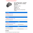 thumbnail image 2 of Rear Left Wheel Cylinder - Compatible with 1962 - 1964, 1967 - 1972 Ford Galaxie 500 1963 1968 1969 1970 1971, 2 of 2