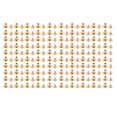 thumbnail image 1 of 200 Set Chicago Screws Set 9.5x8mm Hard Thick Brass Uniform Coating Leather Screw Rivets for Photo Album Gold, 1 of 9