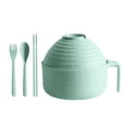 thumbnail image 2 of Clearance Items,npkgvia Dinnerware,Kitchen Essentials,Microwave Ramen Bowl With Lid Microwave Ramen Bowl Set Microwave Ramen Bowl Ramen Bowl With Handle That Apartment Dishwasher,Cutlery, 2 of 8