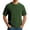 Dark Green, variant on Black T Shirts for Men Cotton Comfortable Loose Fit Crewneck Holiday Tee Athletic Running Gym Workout Short Sleeve Tee Shirts for Men,S