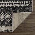 thumbnail image 6 of BoutiqueRugs Palali Bohemian, Transitional Area Rug - Machine Washable - Black, Gray, Light Gray - 9'2" x 12', 6 of 19