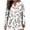 *8White, variant on Yxbdin Plus Size Women Tunic Tops Fashion Printed V Neck Blouses Dressy Casual Long Sleeve Blouses Sring Summer Travel Outfits White S