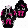 thumbnail image 1 of Nouvelle Mode Printemps et Automne Sweat à Capuche Dessin Animé Sweat à Capuche Femme Sweat à Capuche Imprimé Hello Kitty Hauts HOEMLIN, 1 of 6